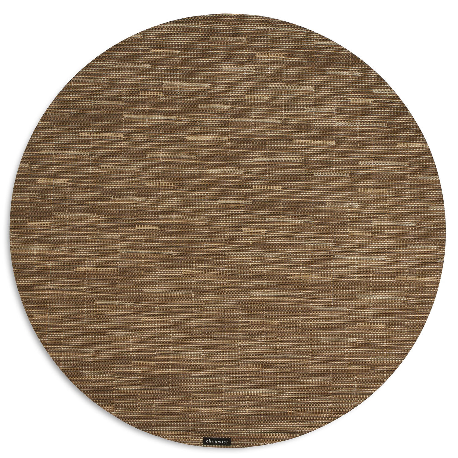 slide 1 of 1, Chilewich Dune Bamboo Round Placemat, Dune, 1 ct