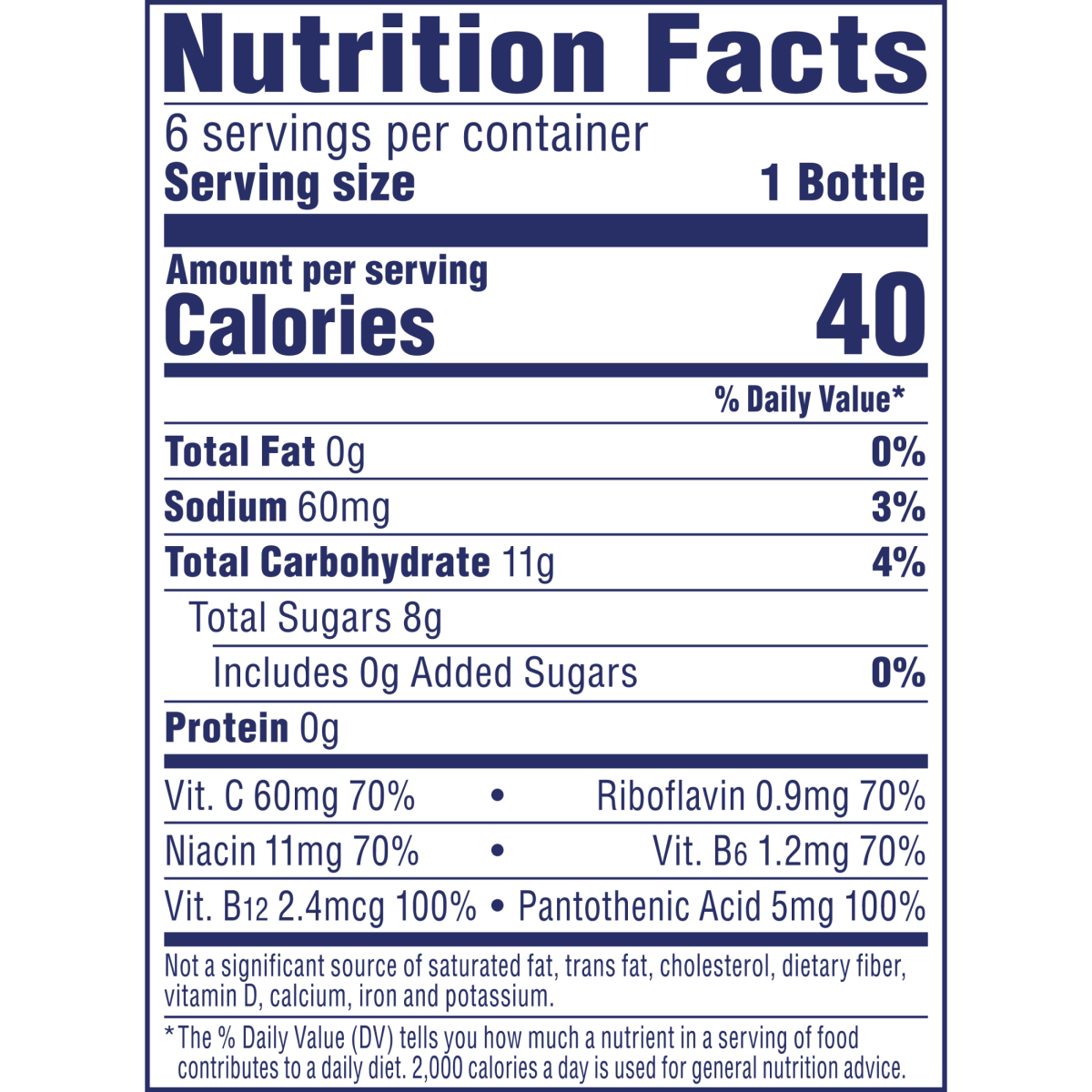 slide 2 of 2, Ocean Spray Cran-Energy Cranberry Energy Juice Drink 6 - 10 fl oz Bottles, 6 ct