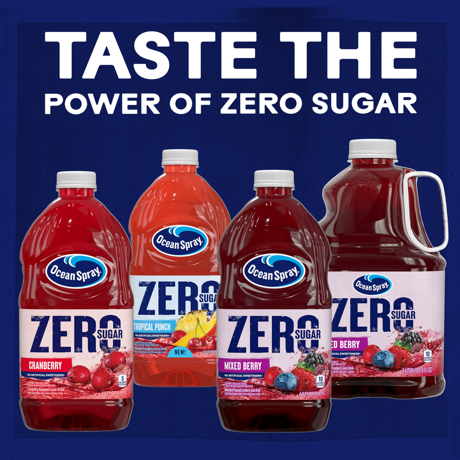 slide 4 of 4, Os Zero Sgr Trop Punch - 64 fl oz, 64 fl oz