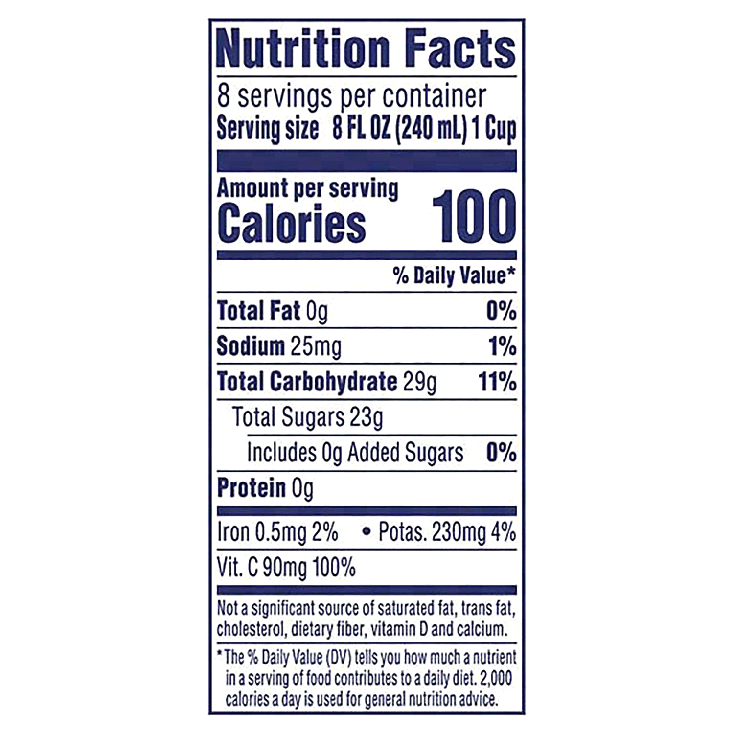 slide 4 of 4, Ocean Spray 64oz 100% Cranberry, 64 fl oz