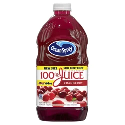 Ocean Spray 64oz 100% Cranberry