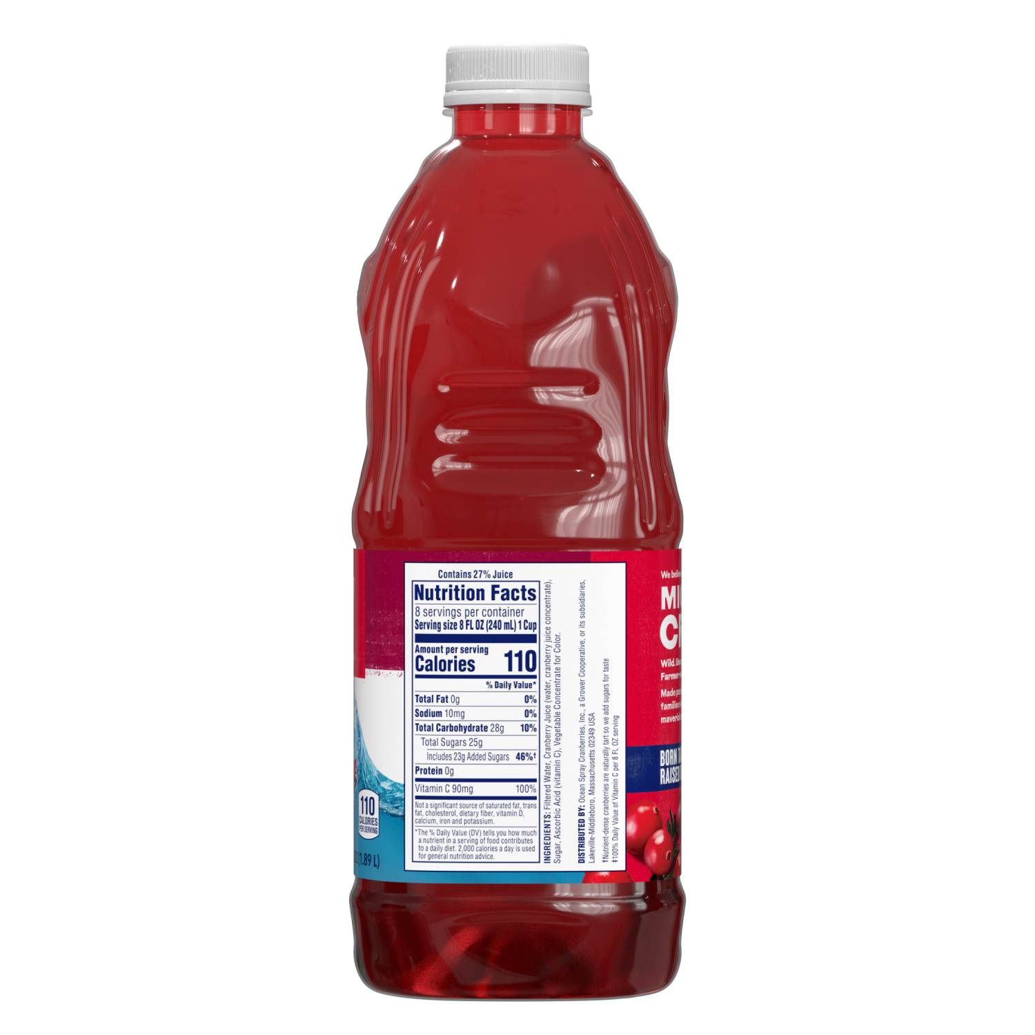 slide 3 of 3, Ocean Spray Cranberry Juice Cocktail, 64 fl oz