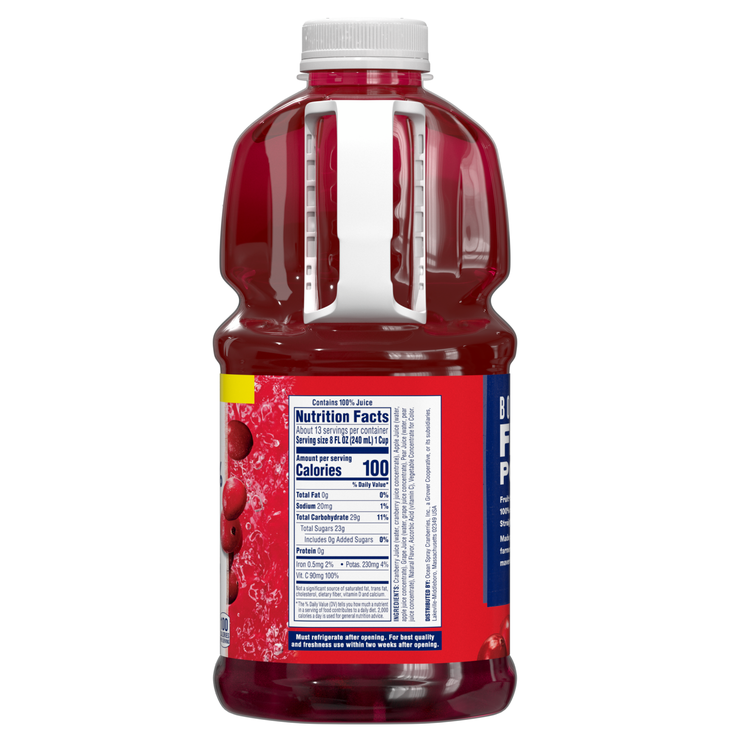 slide 4 of 4, Ocean Spray 64oz Diet Cranberry, 64 fl oz
