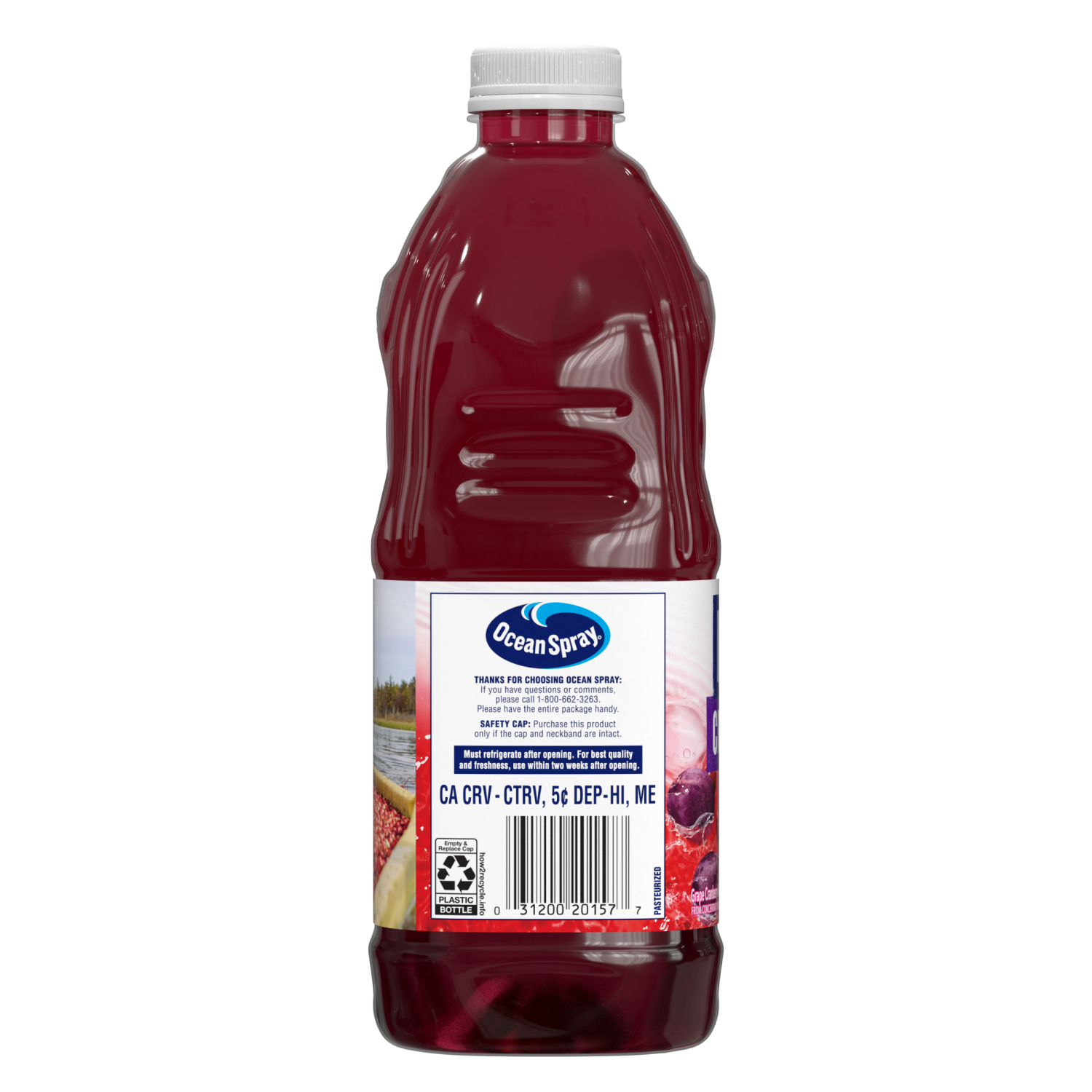 slide 2 of 3, Ocean Spray 3L White Cranberry Strawberry, 64 fl oz