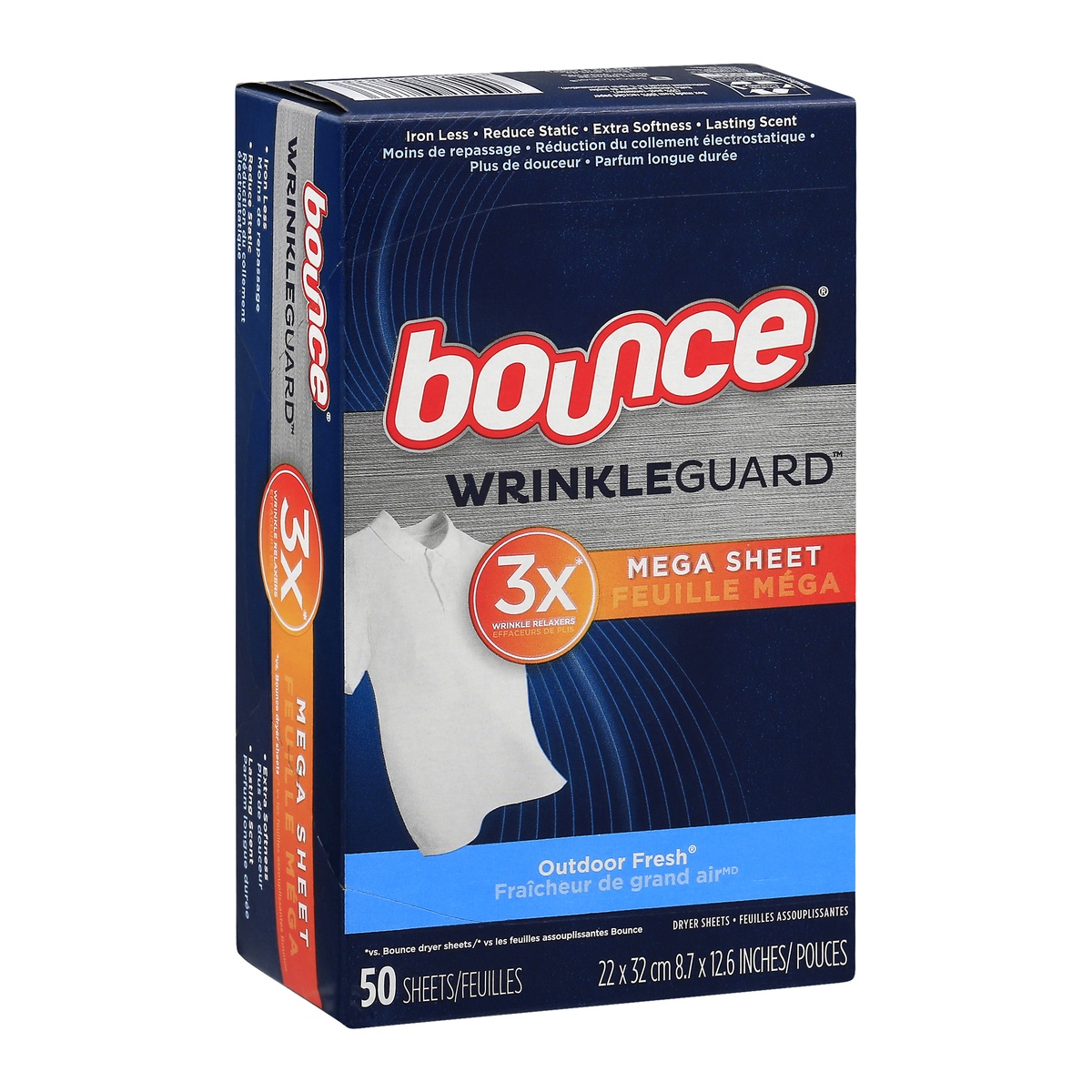 slide 2 of 9, Bounce Dryer Sheets 50 ea, 50 ct