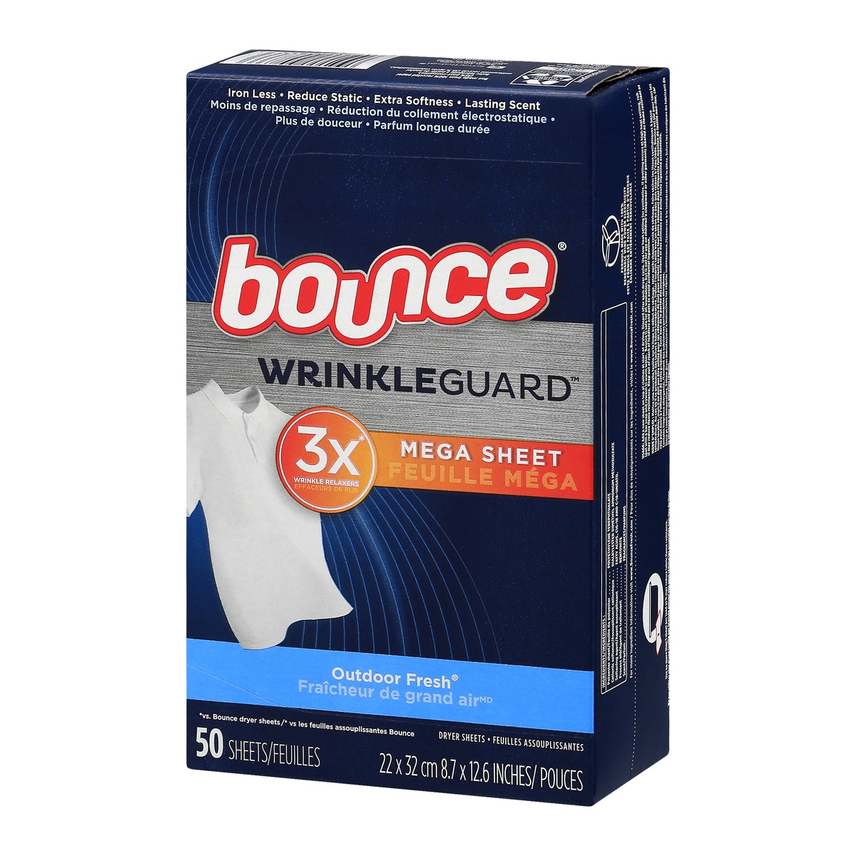 slide 3 of 9, Bounce Dryer Sheets 50 ea, 50 ct