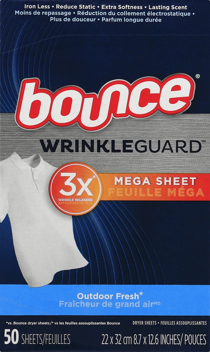 slide 6 of 9, Bounce Dryer Sheets 50 ea, 50 ct