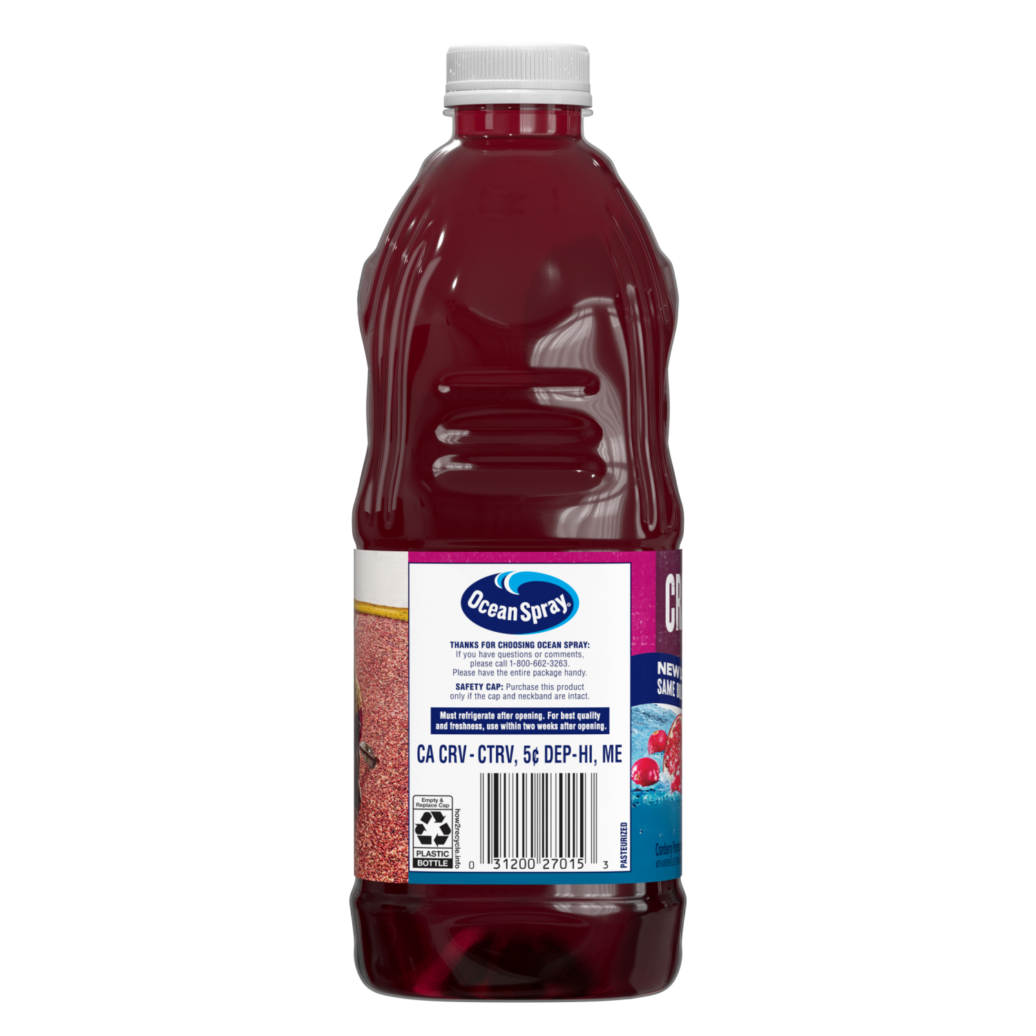 slide 3 of 3, Ocean Spray 64oz Cranberry Pomegranate, 64 fl oz