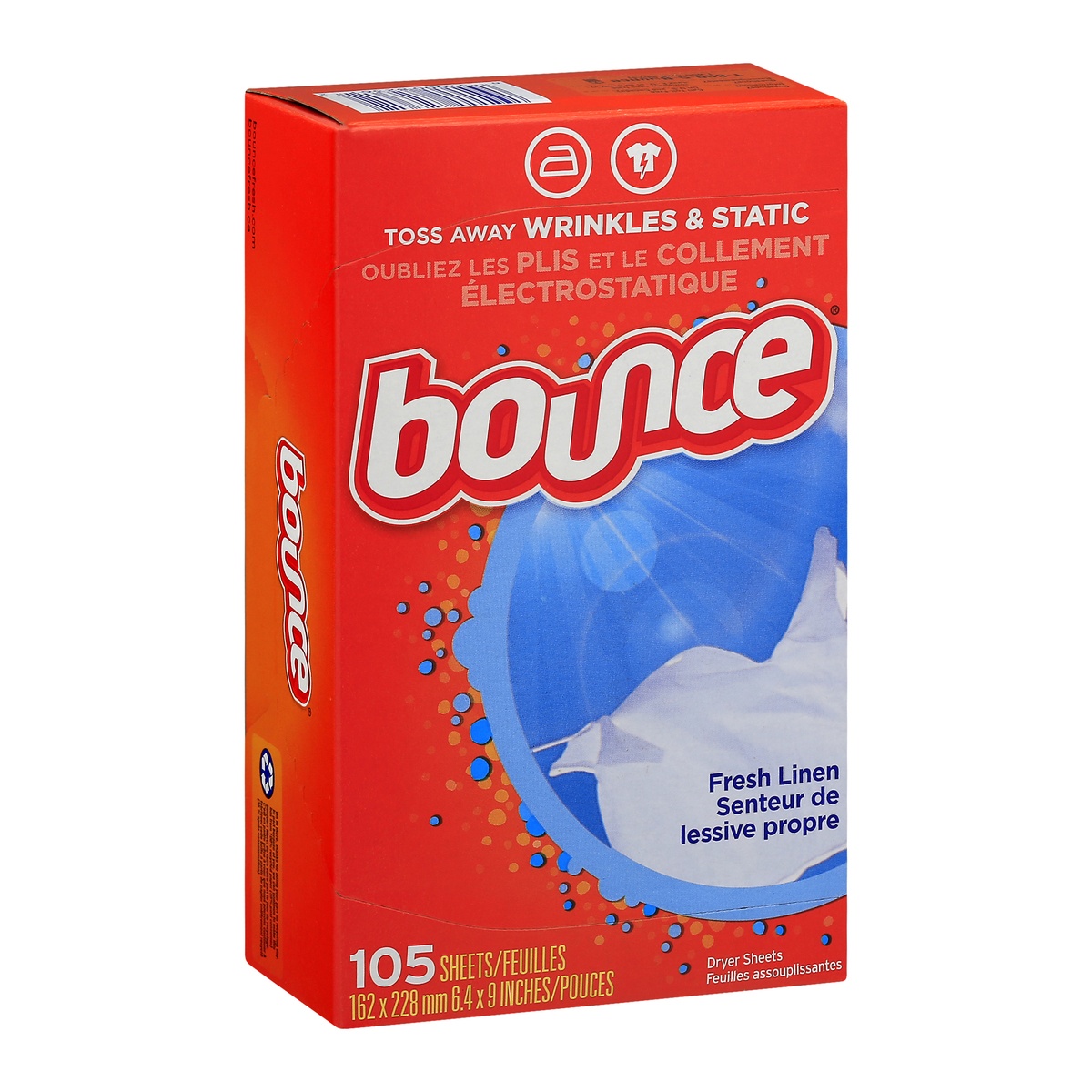 slide 2 of 9, Bounce Dryer Sheets 105 ea, 