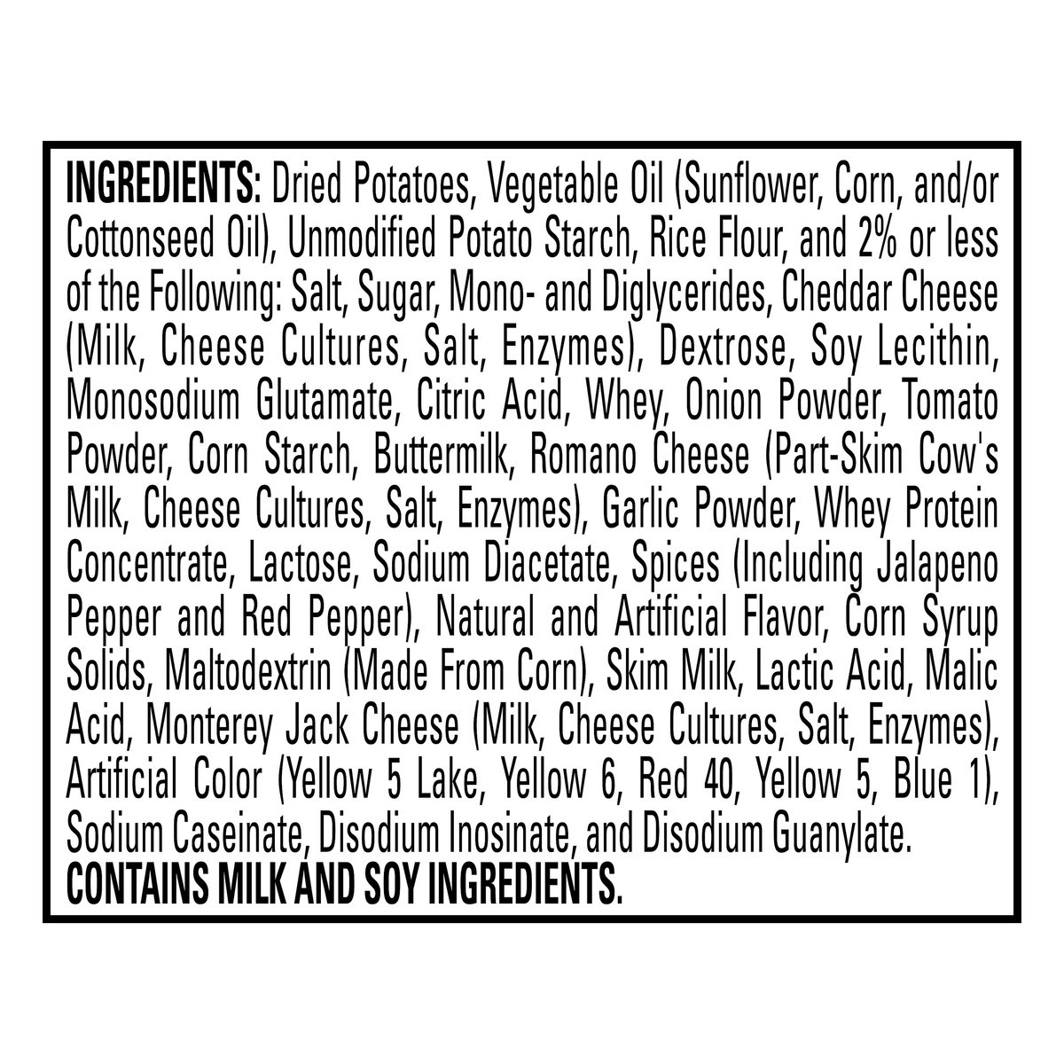 slide 2 of 8, Lay's Stax Jalapeno Pepper Jack Potato Crisps 5.5 oz, 5.5 oz