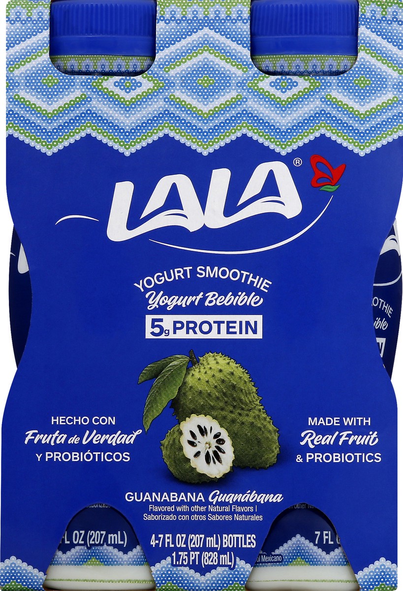 slide 6 of 9, LALA Guanabana Yogurt Smoothie 4 ea, 4 ct; 7 fl oz