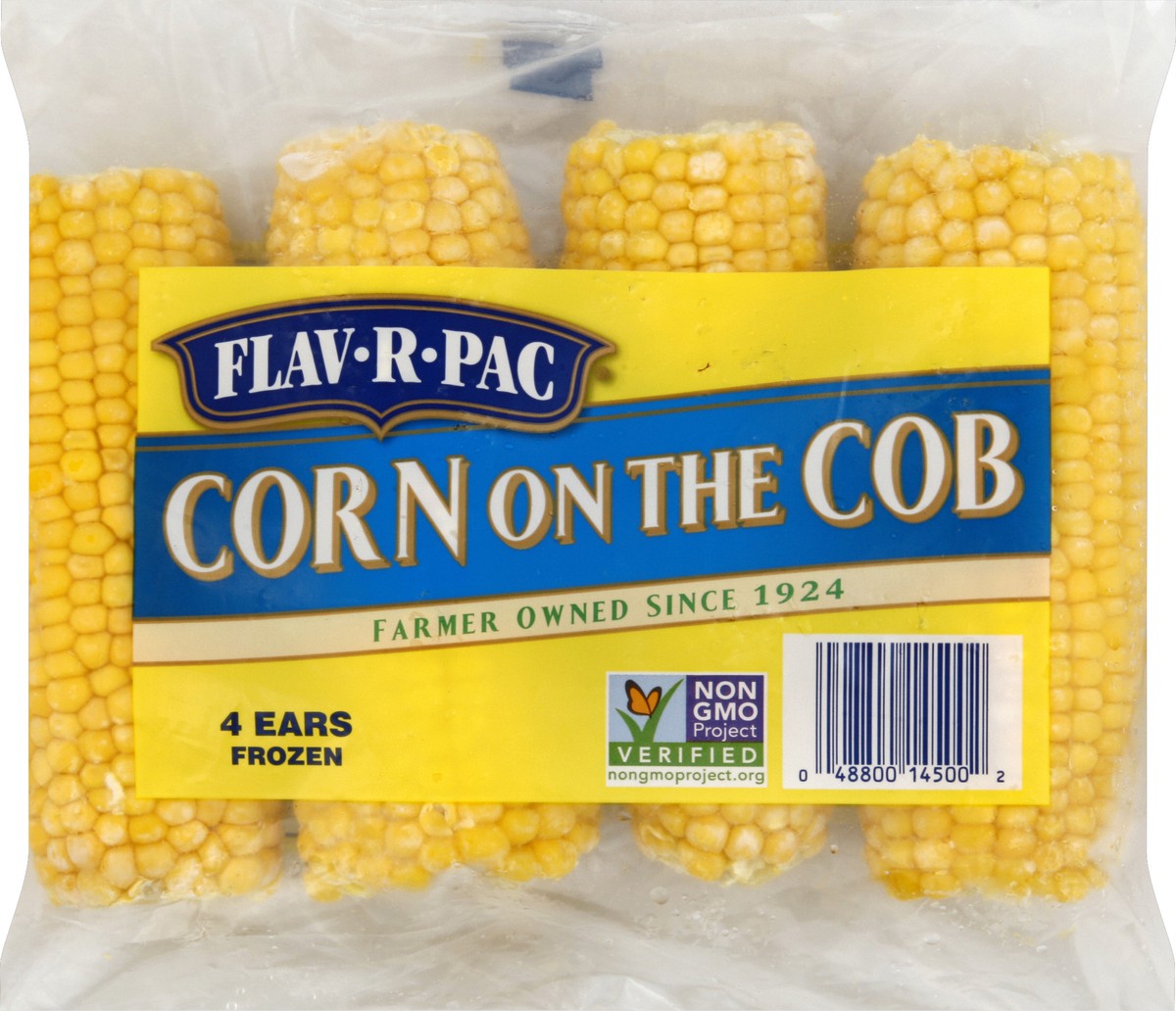 slide 3 of 6, Flav-R-Pac Corn 4 ea, 4 ct