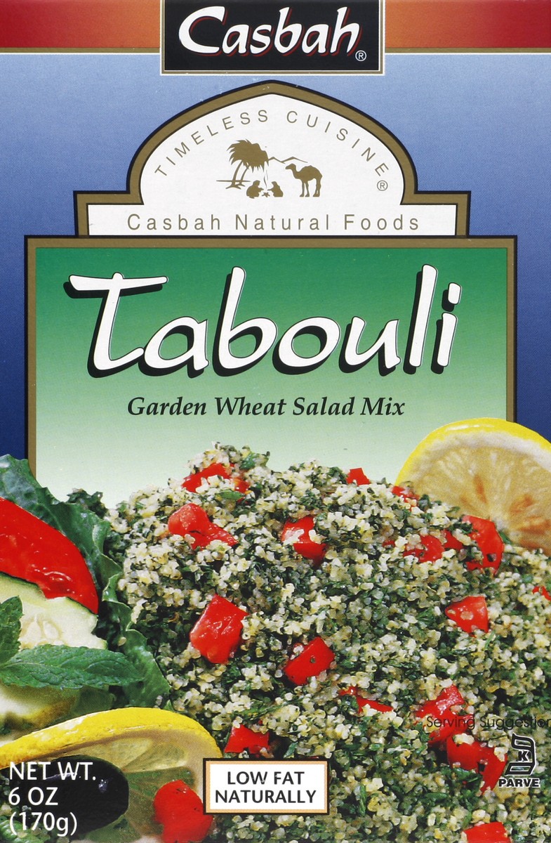 slide 4 of 4, Casbah Tabouli Garden Wheat Salad Mix, 6 oz