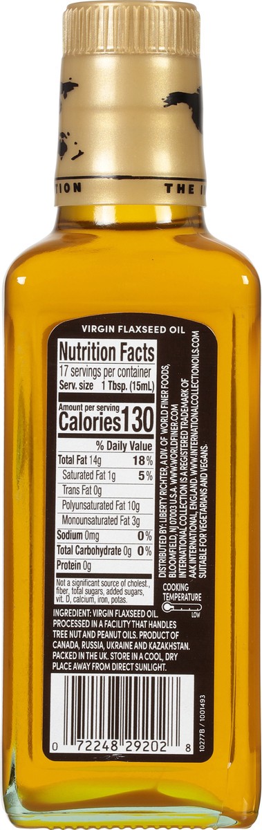 slide 12 of 14, International Collection Int'L Collection Flaxseed Oil, 8.45 oz