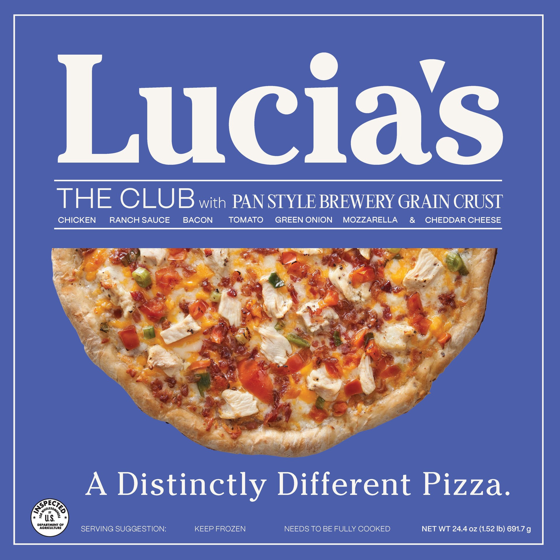 slide 1 of 1, Lucias The Club Craft Pizza, 24.4 oz