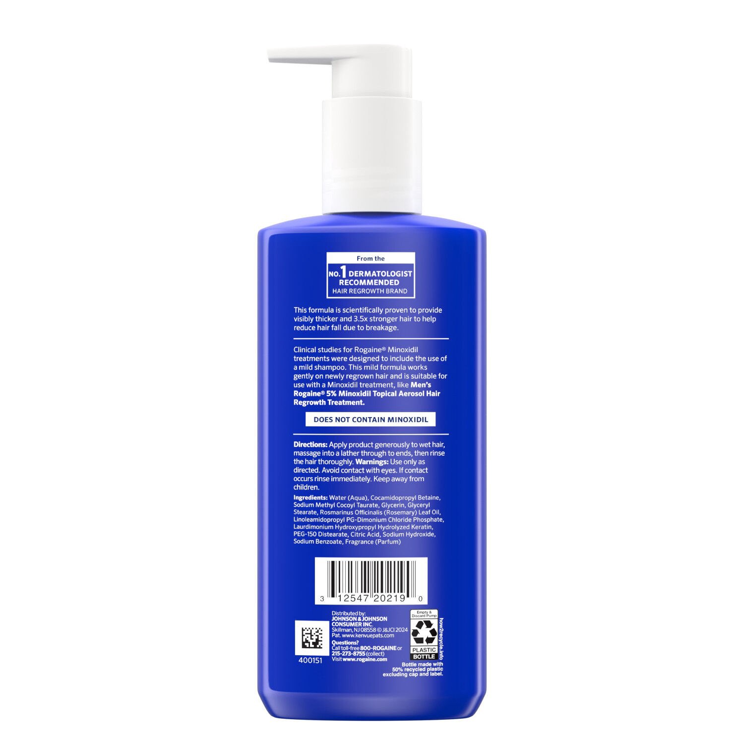 slide 7 of 7, Rogaine Men's Thickening 2-In-1 Shampoo & Conditioner, 8.5 Oz, 8.5 oz