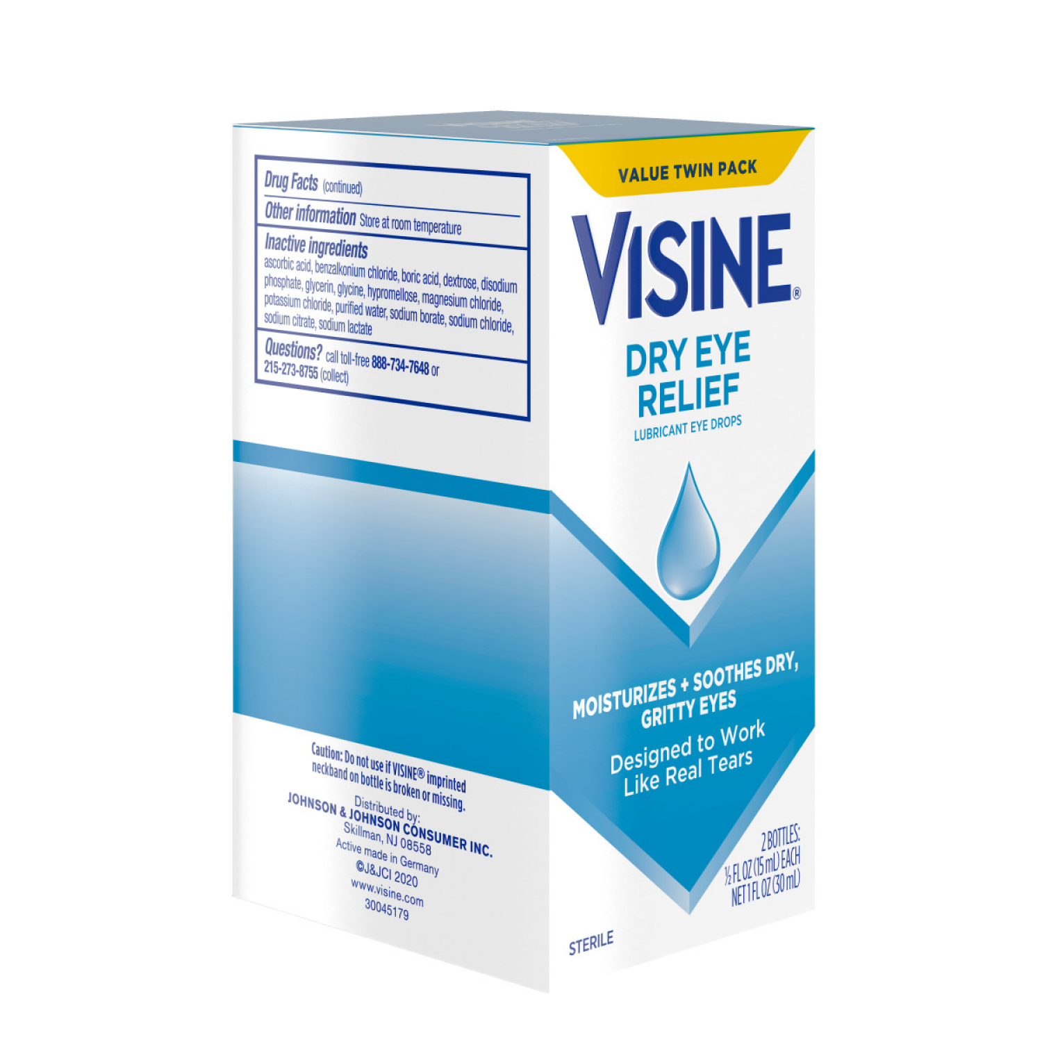slide 3 of 5, Visine Eye Care, Liquid, 1 fl oz