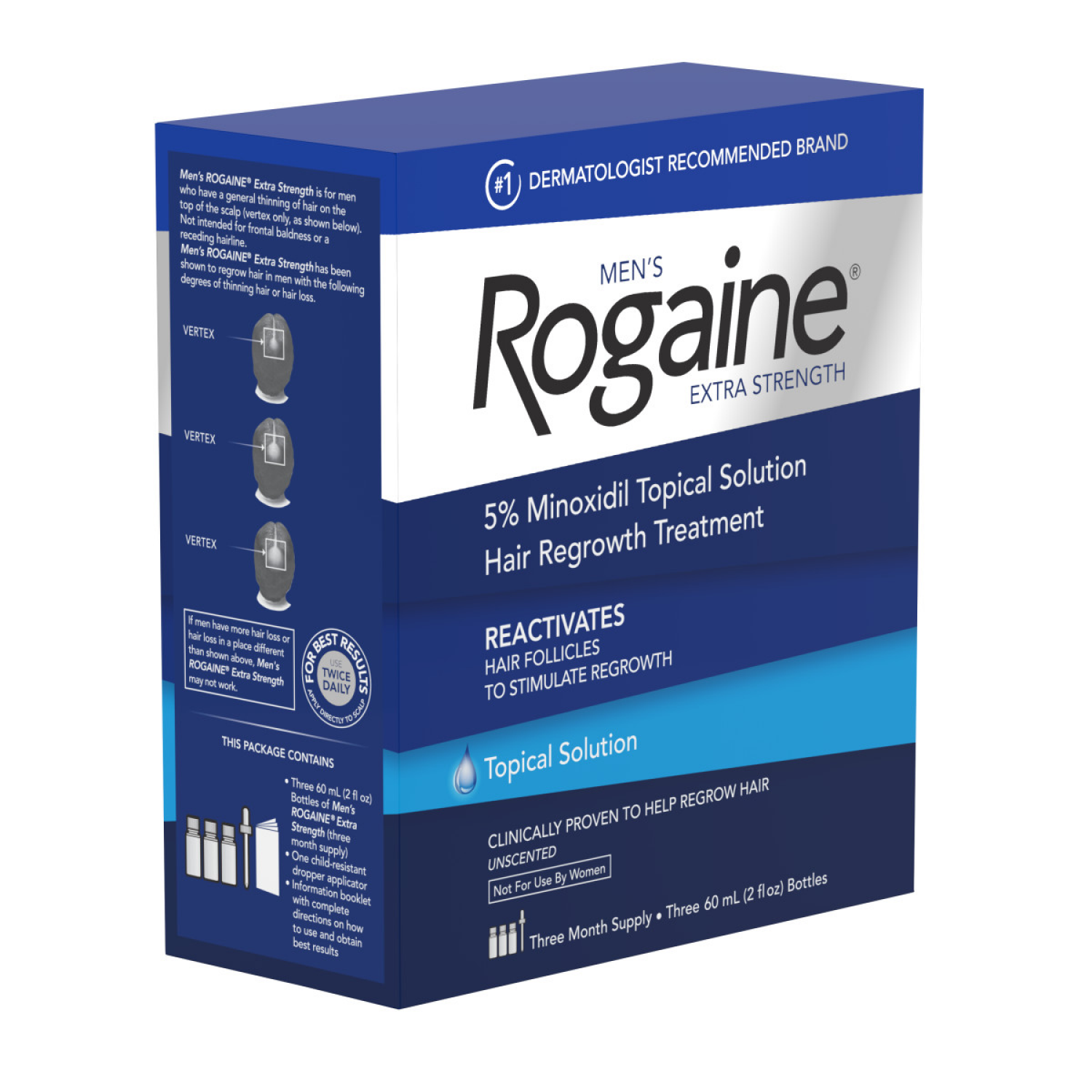 slide 5 of 7, Rogaine Hair Regrowth, 6 fl oz