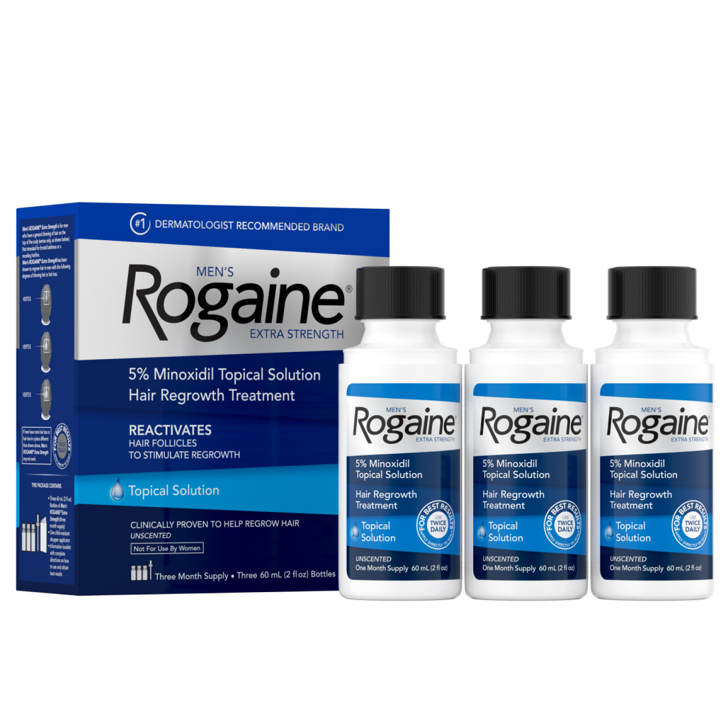 slide 7 of 7, Rogaine Hair Regrowth, 6 fl oz