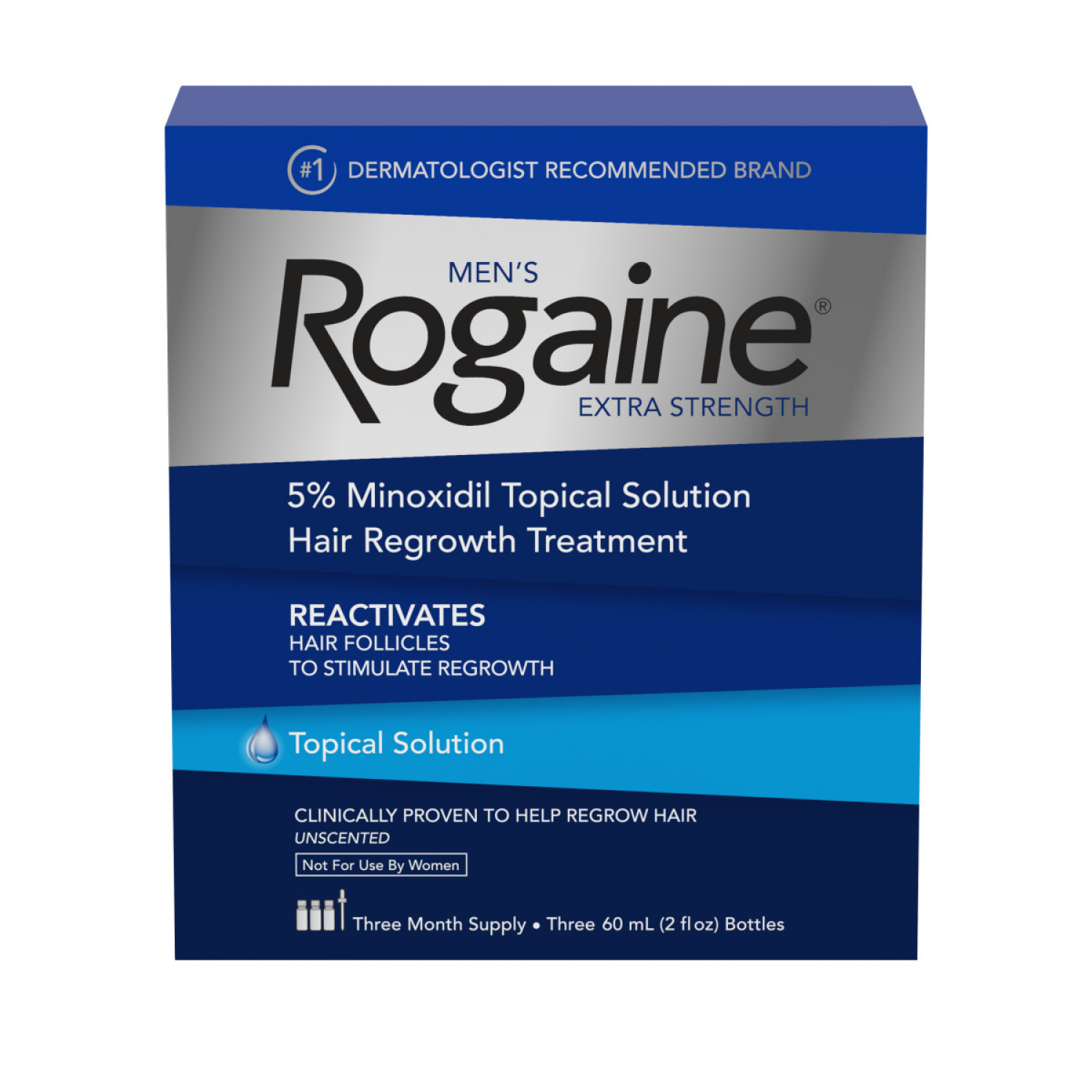 slide 1 of 7, Rogaine Hair Regrowth, 6 fl oz