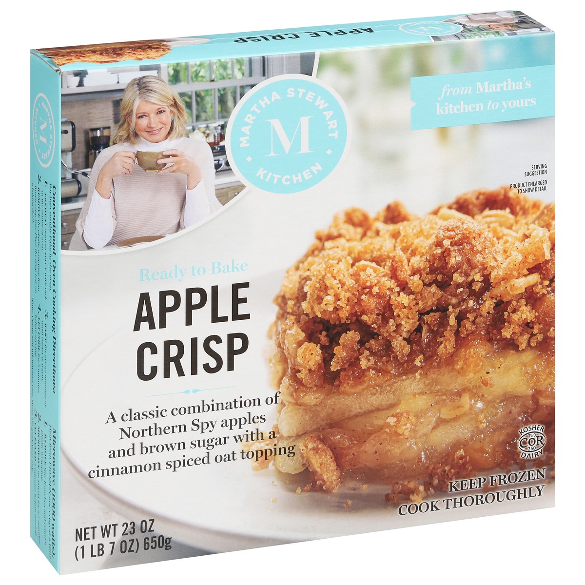 slide 2 of 9, Martha Stewart Kitchen Ready To Bake Apple Crisp, 23 oz