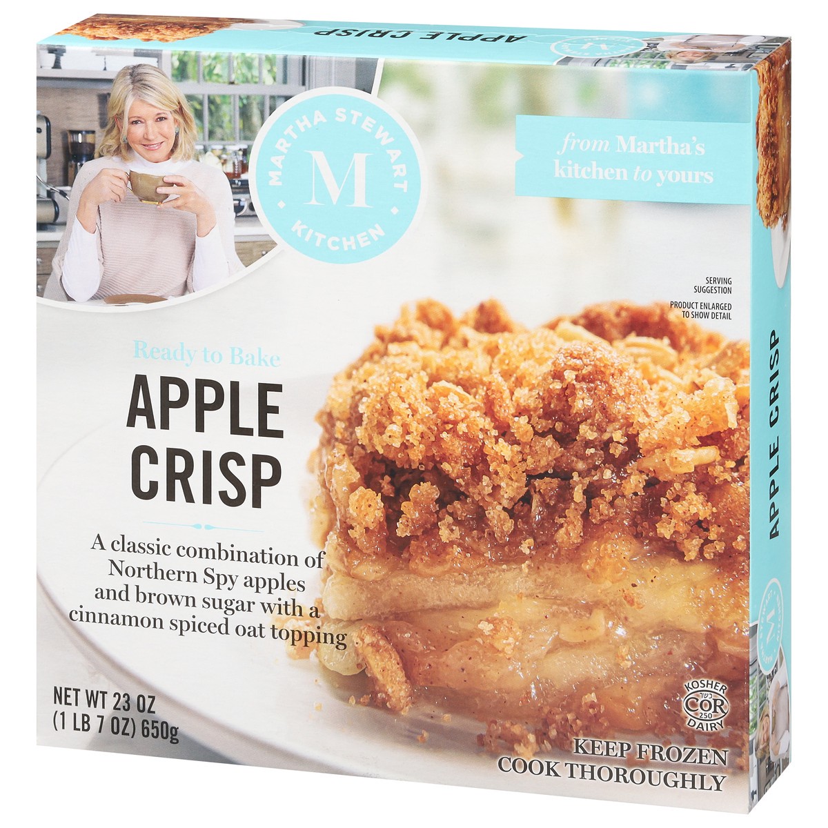 slide 3 of 9, Martha Stewart Kitchen Ready To Bake Apple Crisp, 23 oz