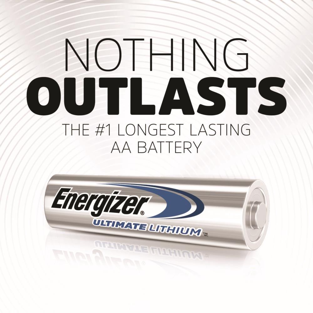 slide 4 of 6, Energizer Ultimate Lithium AA Batteries ( 8 -Pack), 1 ct