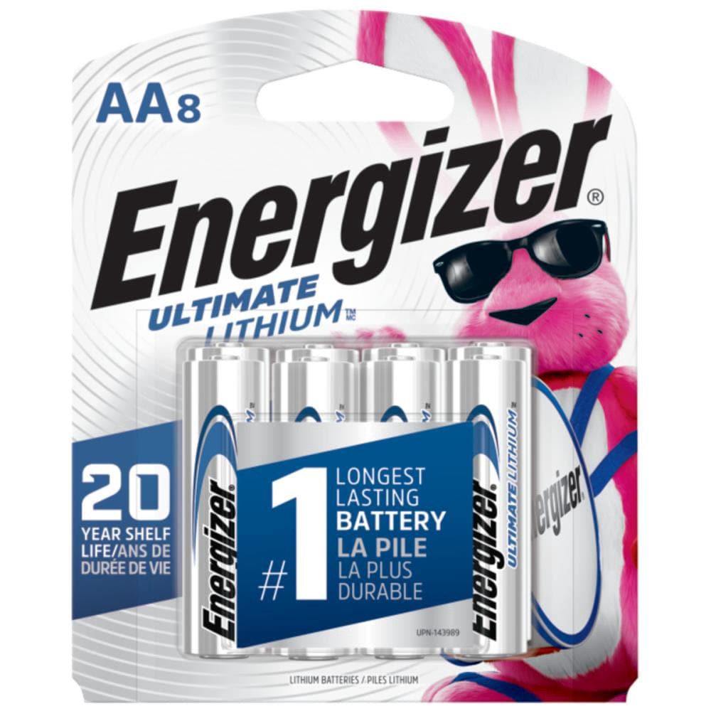 slide 1 of 6, Energizer Ultimate Lithium AA Batteries ( 8 -Pack), 1 ct