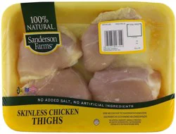 Sanderson Farms Skinless Chicken Thighs