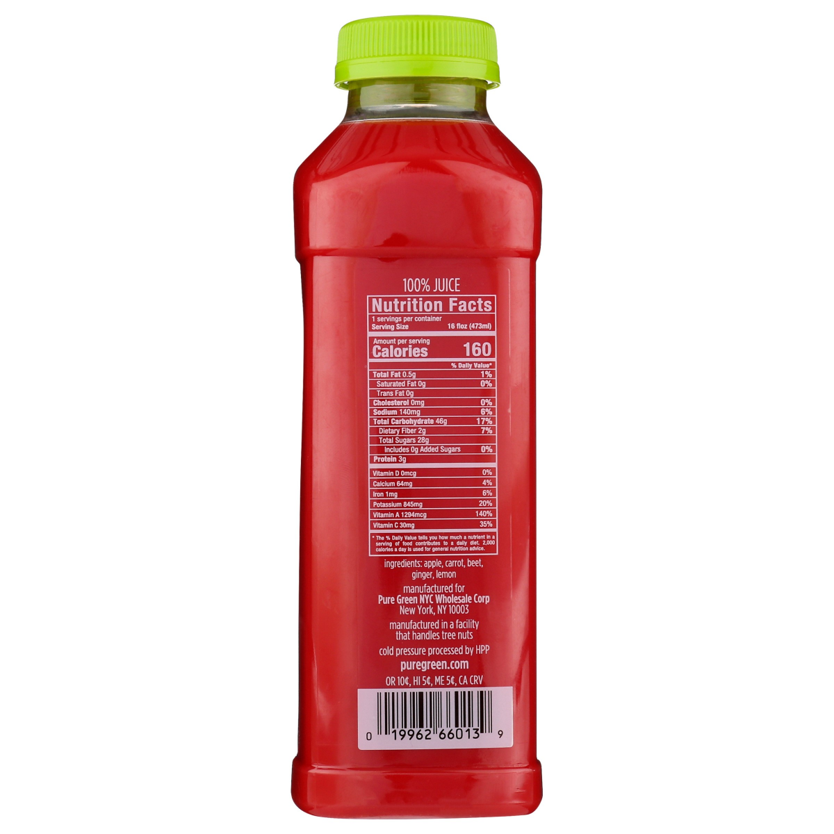 slide 5 of 5, Pure Green Rockin Beet, 16 fl oz