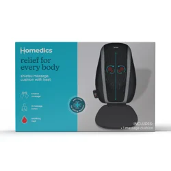 Homedics® Shiatsu Massage Cushion With Soothing Heat