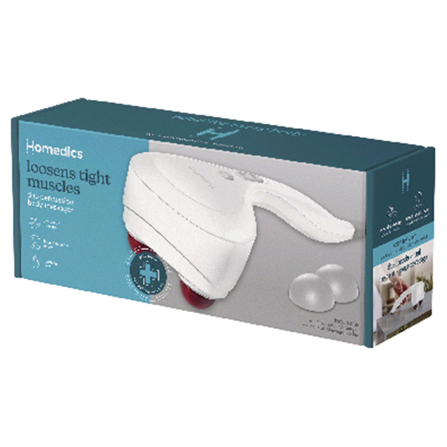 slide 1 of 1, Homedics Duo Perc Body Massage Heat, 1 ct