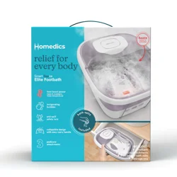 Homedics® Smart Space Deluxe Footbath With Heat Boost