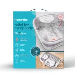 Homedics® Smart Space Deluxe Footbath With Heat Boost