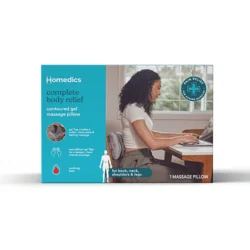 Homedics® Contoured Gel Massage Pillow