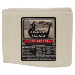 Rio Briati Imported Ricotta Salata Cheese Block