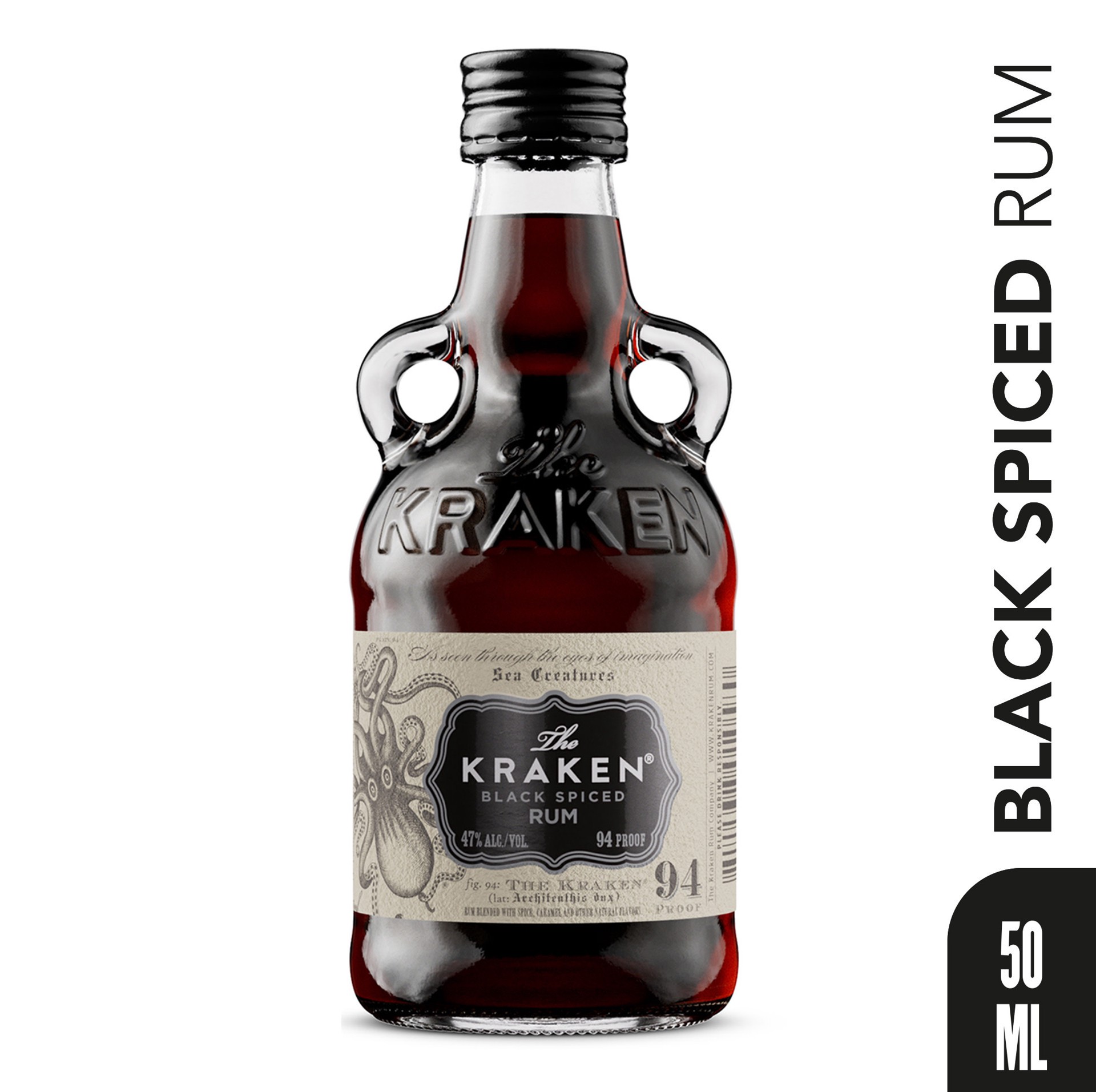 slide 2 of 3, The Kraken Rum 50 ml, 50 ml