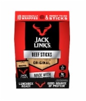 slide 1 of 1, Jack Link's Original Beef Sticks, 10 ct