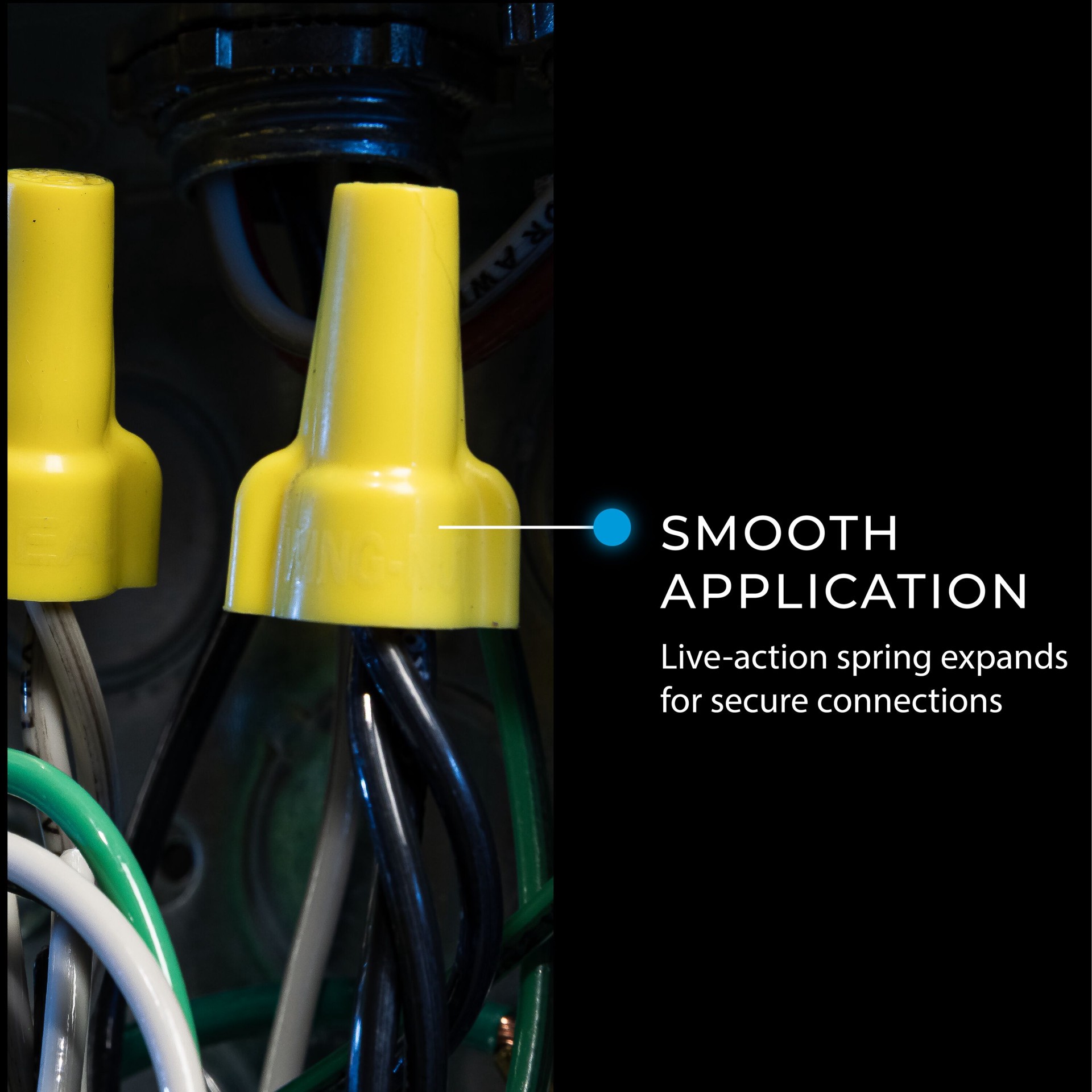 slide 4 of 6, IDEAL Wing Wire Connectors Yellow ( 100 -Pack ), 1 ct