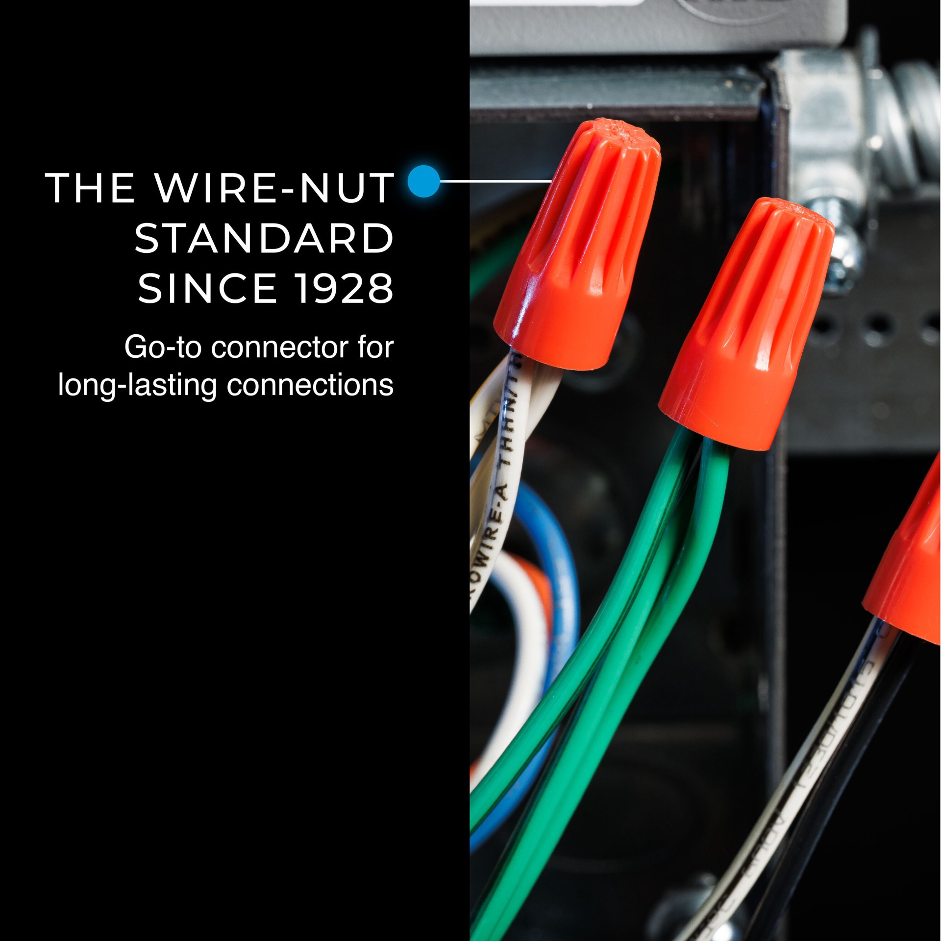 slide 6 of 6, IDEAL Wire connectors Orange ( 100 -Pack ), 1 ct