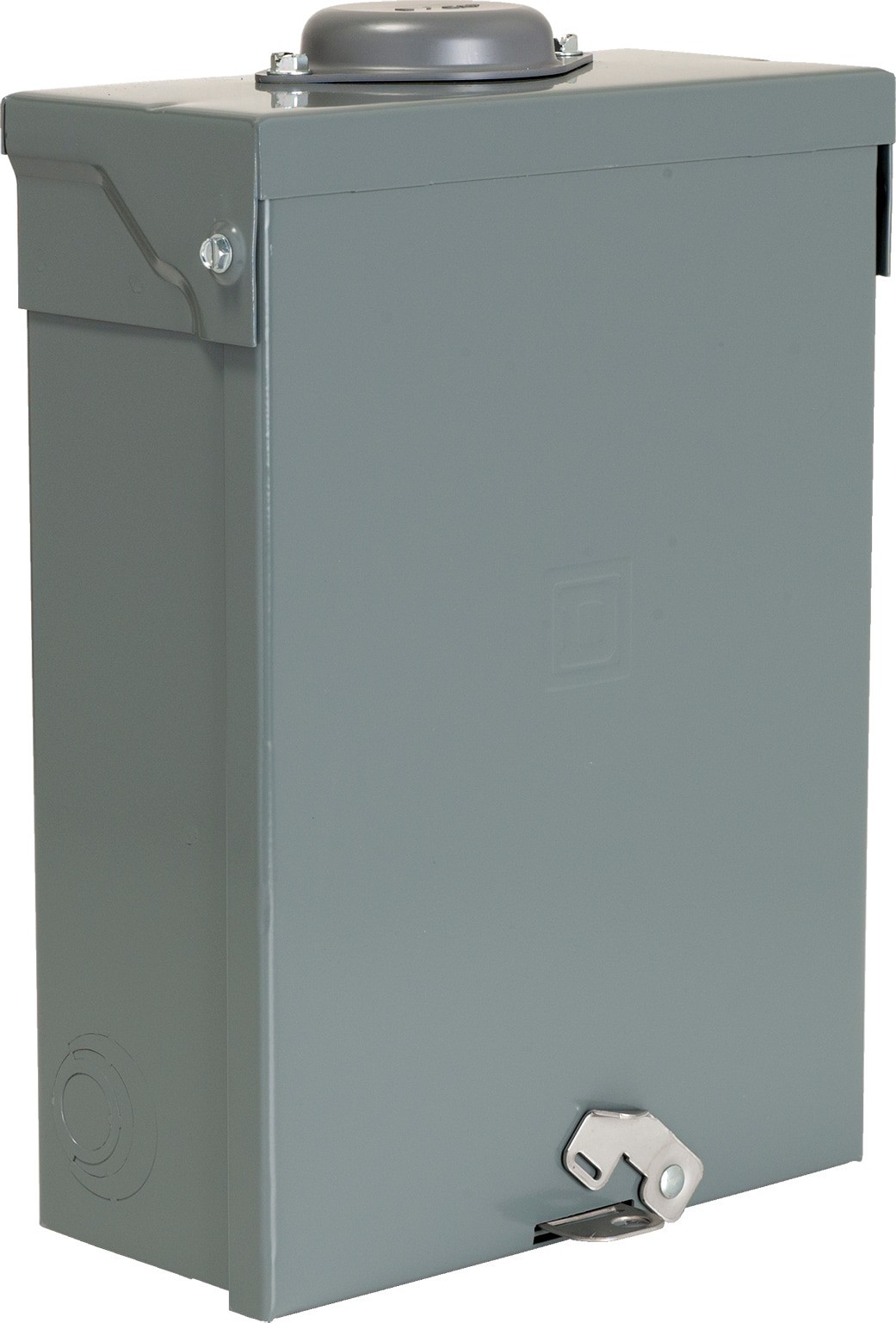 slide 4 of 5, Square D 100 -Amp 8 -Spaces 16 -Circuit Outdoor Main lug Load Center, 1 ct