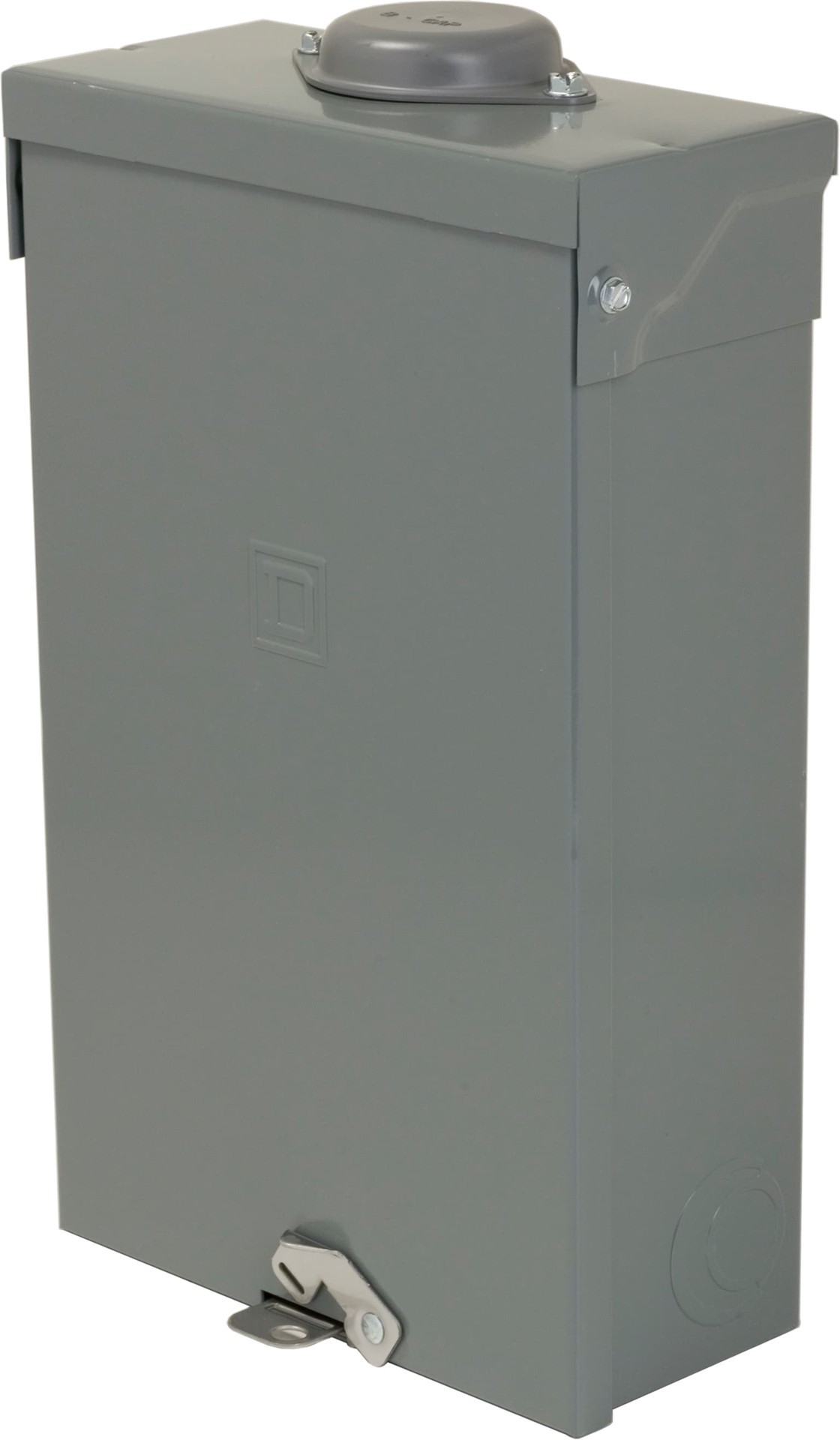 slide 4 of 6, Square D Homeline 125 -Amp 4 -Spaces 8 -Circuit Outdoor Convertible Main Lug Plug-On Neutral Load Center, 1 ct