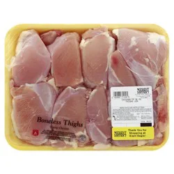 Giant Eagle Chicken Thighs, Boneless, Skinless