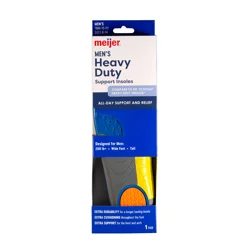 Meijer Heavy Duty Support Insoles Men's