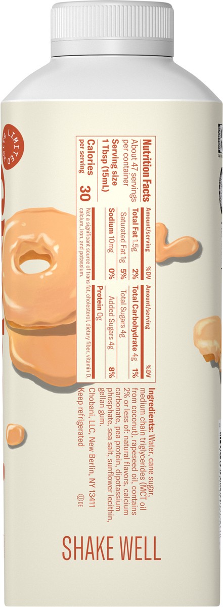 slide 3 of 9, Chobani Coffee Creamer, Cinnamon French Toast, 24 oz