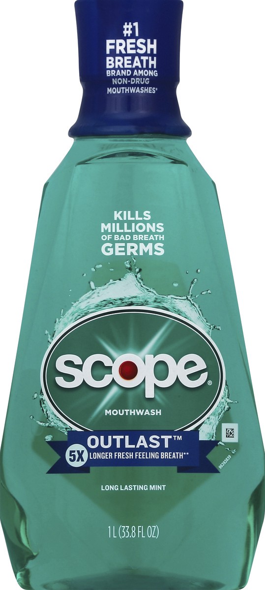 slide 1 of 3, Scope Mouthwash 33.8 oz, 33.8 oz