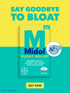 slide 14 of 29, Midol Caplets Bloat Relief 30 ea, 30 ct