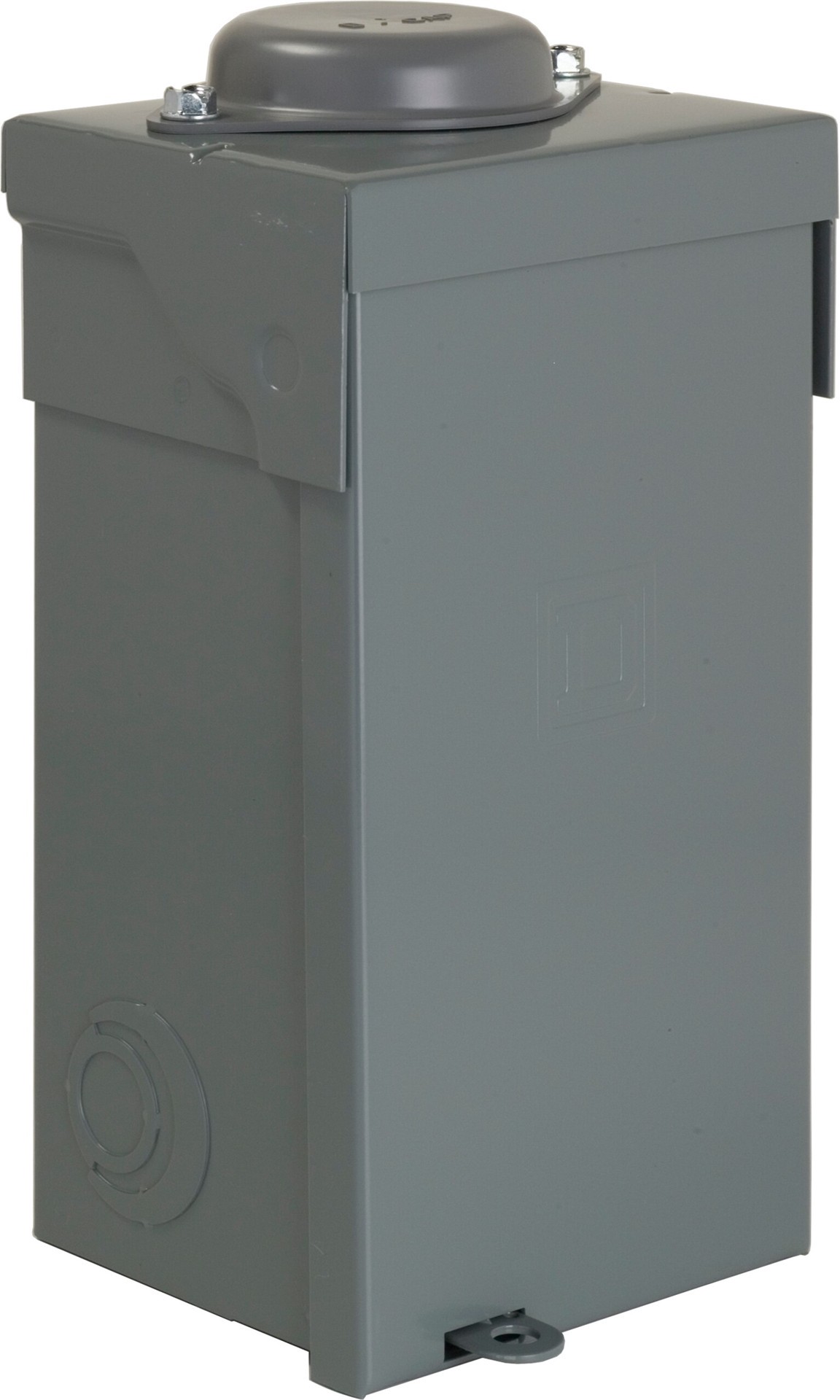 slide 5 of 6, Square D Homeline 70 -Amp 2 -Spaces 4 -Circuit Outdoor Main Lug Load Center, 1 ct