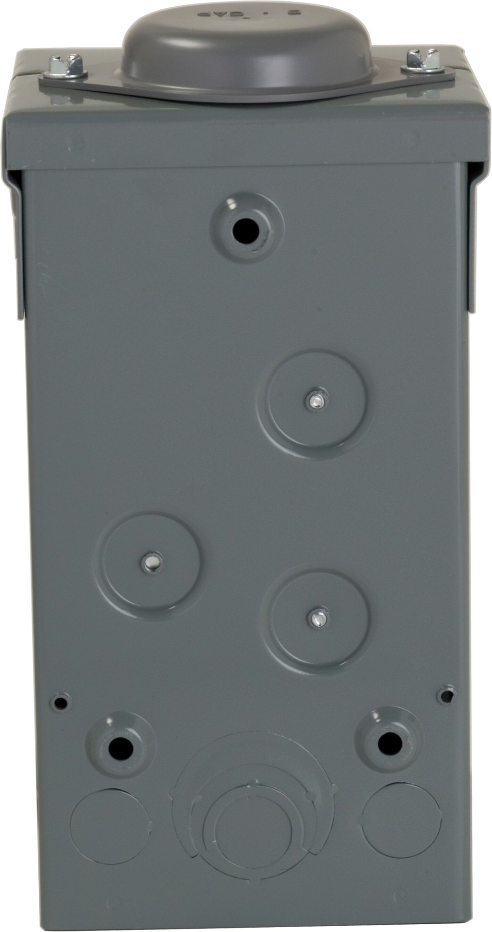 slide 6 of 6, Square D Homeline 70 -Amp 2 -Spaces 4 -Circuit Outdoor Main Lug Load Center, 1 ct