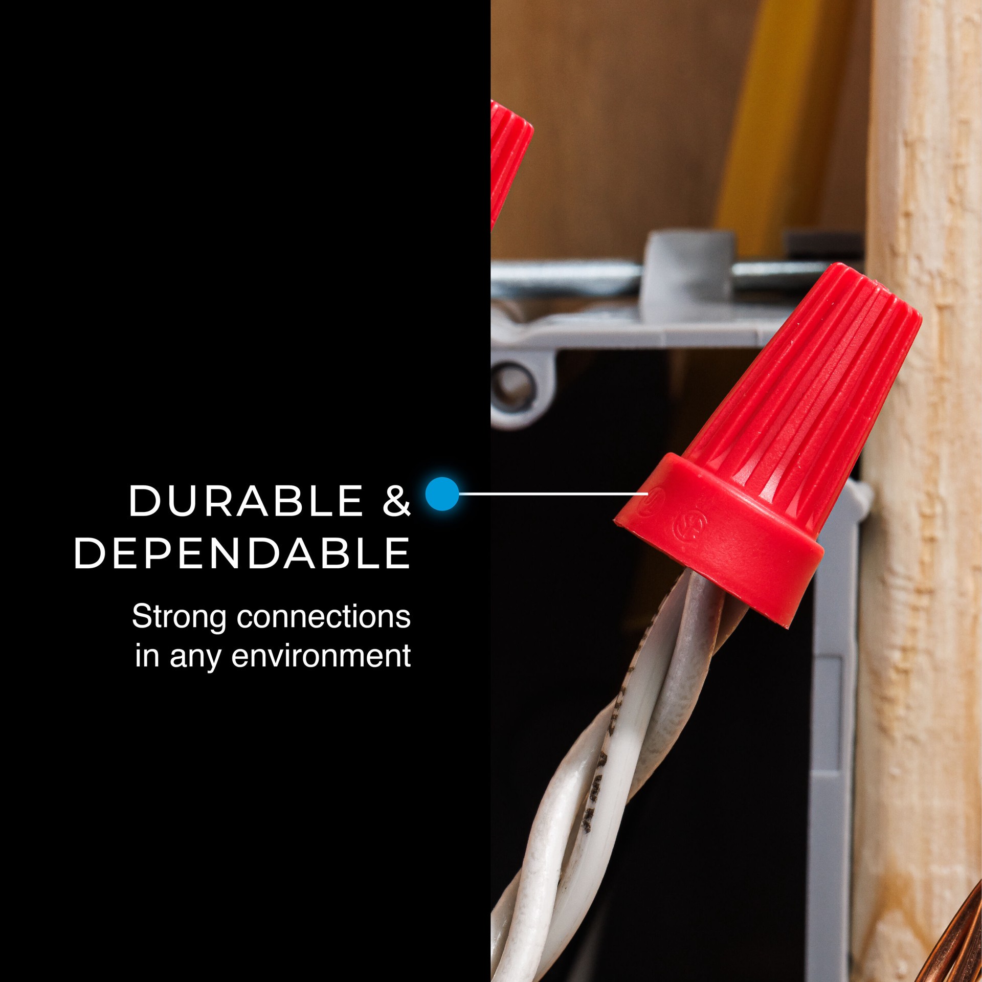 slide 4 of 6, IDEAL Wire connectors Red ( 25 -Pack ), 1 ct